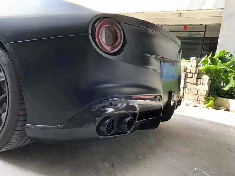 Suitable for 13 Years F12 Modified Carbon Fiber Body Kit F12 Carbon Fiber Front Lip Rear Lip Skirt Tail Wing
